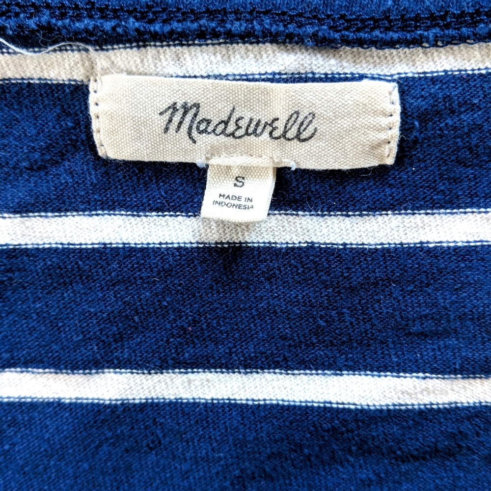 Madewell Cropped Button Down Tee - image 3